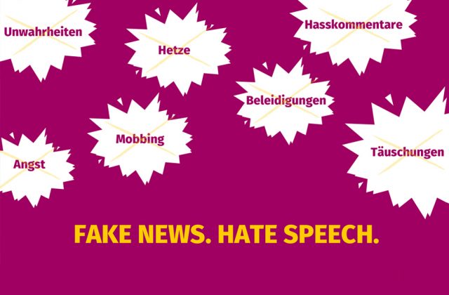 +++ NEWS zum Event Fake News. Hate Speech. am 20.01.2021 von 17 bis 19 Uhr +++