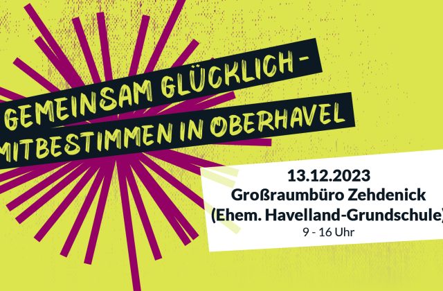Save the Date: Jugenddialog-Veranstaltung im Rahmen der 3. Kinder- und Jugendkonferenz in Zehdenick am 13. Dezember 2023!
